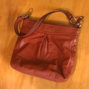 Coach Purse : Unique Orange Rust Burnt Sienna 🧡🍊